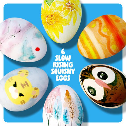 Squishy Egg Painting Kit for Kids
