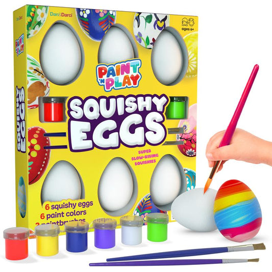 Squishy Egg Painting Kit for Kids